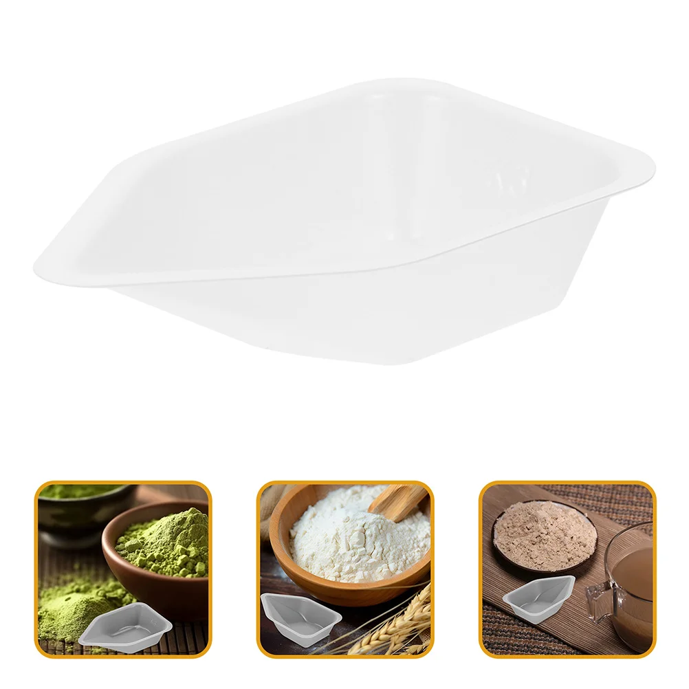 10Pcs Plastic Weighing Boats Dishes Kitchen Food Scale Trays Lab Weighing Containers Powder Measuring Baking 70ml 
10Pcs Plastic Weighing Boats Dishes Kitchen Food Scale Trays Lab Weighing Containers Powder Measuring Baking 70ml