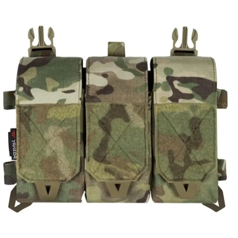 Потрой подсумок для журналов YAKEDA с быстросъемной вставкой для журналов, пряжки UTX, комбинированный держатель для журналов 5,56/7,62.
Потрой подсумок для журналов YAKEDA с быстросъемной вставкой для журналов, пряжки UTX, комбинированный держатель для журналов 5,56/7,62.