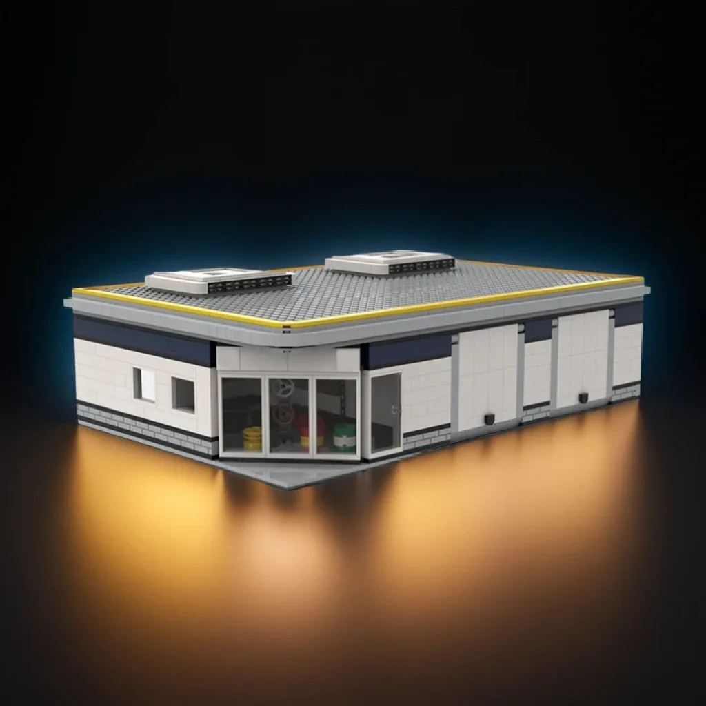 1077Pcs Car Repair Shop MOC City Auto Repair Workshop Education Building diy Blocks Birthday Toys Gift
1077Pcs Car Repair Shop MOC City Auto Repair Workshop Education Building diy Blocks Birthday Toys Gift