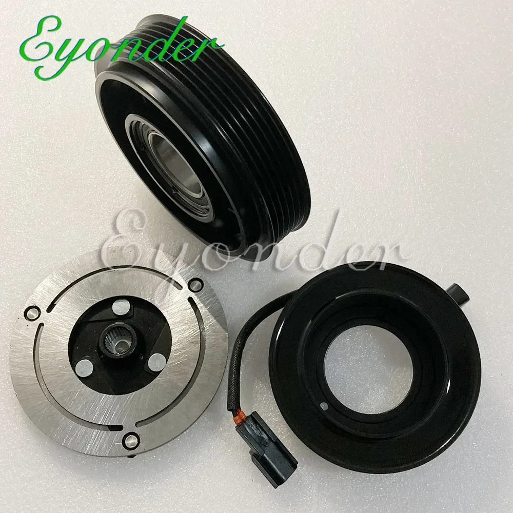 AC Compressor Clutch Pulley for Nissan X-Trail XTrail T31 QR25DE 2.5L 92600ZE90B Z0005023C Z0005045A 92660JA00A 92660-JA00A
AC Compressor Clutch Pulley for Nissan X-Trail XTrail T31 QR25DE 2.5L 92600ZE90B Z0005023C Z0005045A 92660JA00A 92660-JA00A