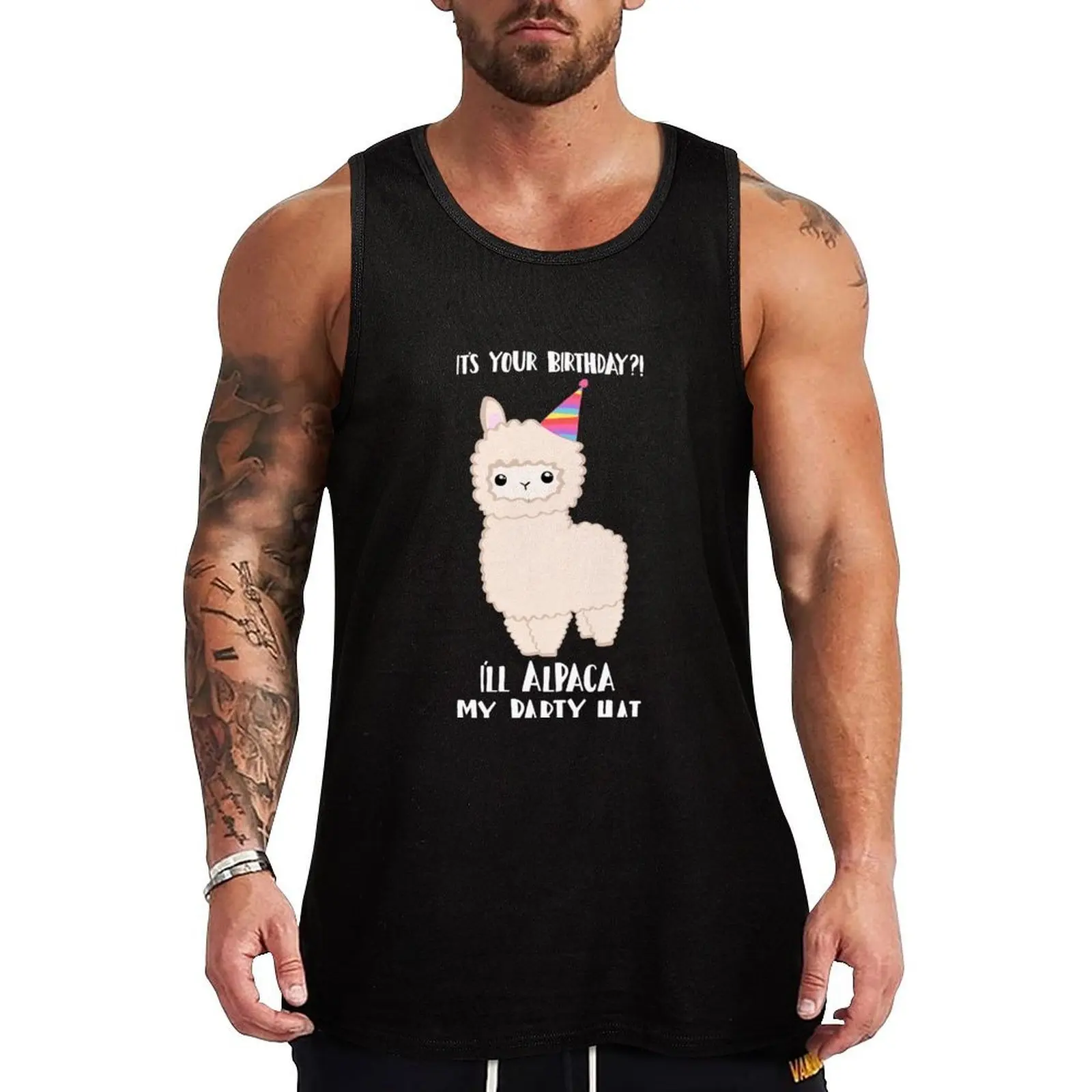 ALPACA Birthday Shirt! Party Hat Animal Birthday Puns Tank Top Casual Everyday Wear Tank Top Loose Sleeveless Soft
ALPACA Birthday Shirt! Party Hat Animal Birthday Puns Tank Top Casual Everyday Wear Tank Top Loose Sleeveless Soft