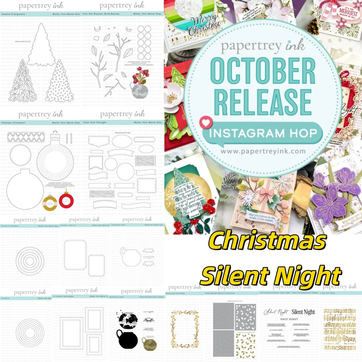 2025 Christmas Silent Night Evergreens Vase Berries Metal Cutting Dies Clear Stamps Stencil Hot Foil For DIY Greeting Card
2025 Christmas Silent Night Evergreens Vase Berries Metal Cutting Dies Clear Stamps Stencil Hot Foil For DIY Greeting Card