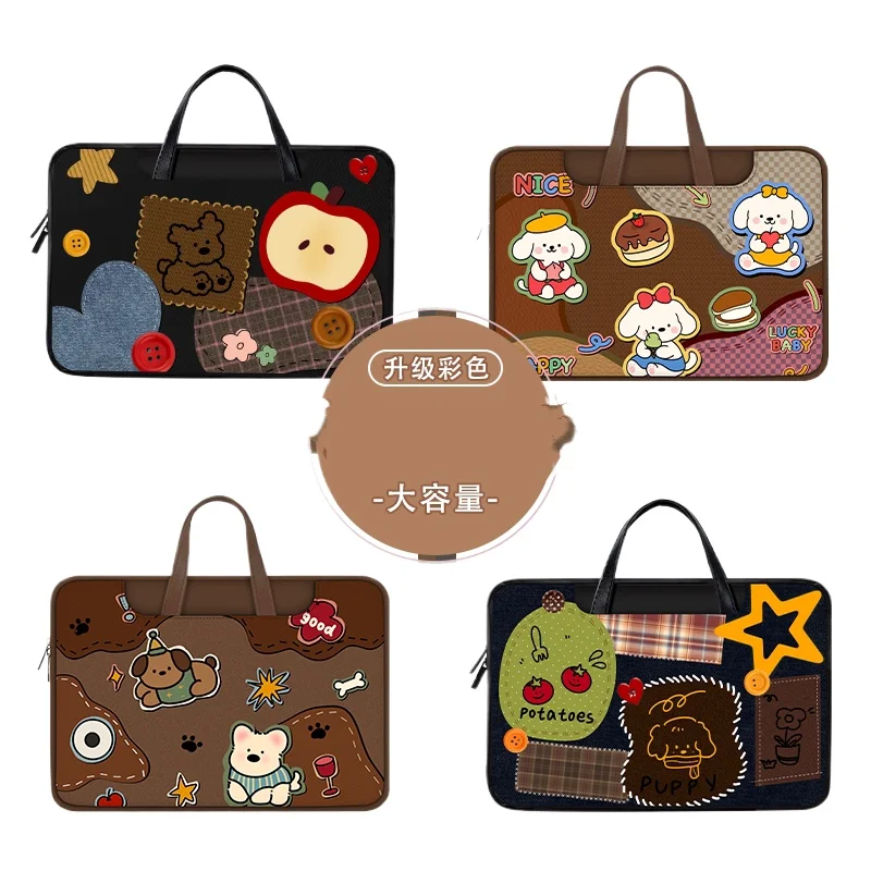 Cute Laptop Bag 13.3 14 15 15.6 Inch Waterproof Shockproof Notebook Case For Macbook Air Pro 13.6 16 Dell Xiaomi Huawei Handbag
Cute Laptop Bag 13.3 14 15 15.6 Inch Waterproof Shockproof Notebook Case For Macbook Air Pro 13.6 16 Dell Xiaomi Huawei Handbag