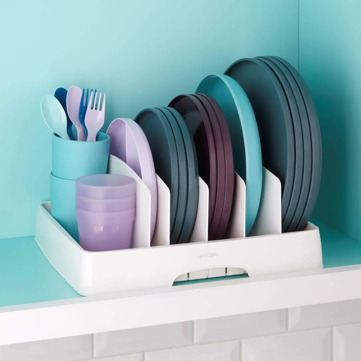 Racks & Holders Single-layer plastic lid storage rack dishware tray storage container preservation lid rack Kitchen organizer
Racks & Holders Single-layer plastic lid storage rack dishware tray storage container preservation lid rack Kitchen organizer