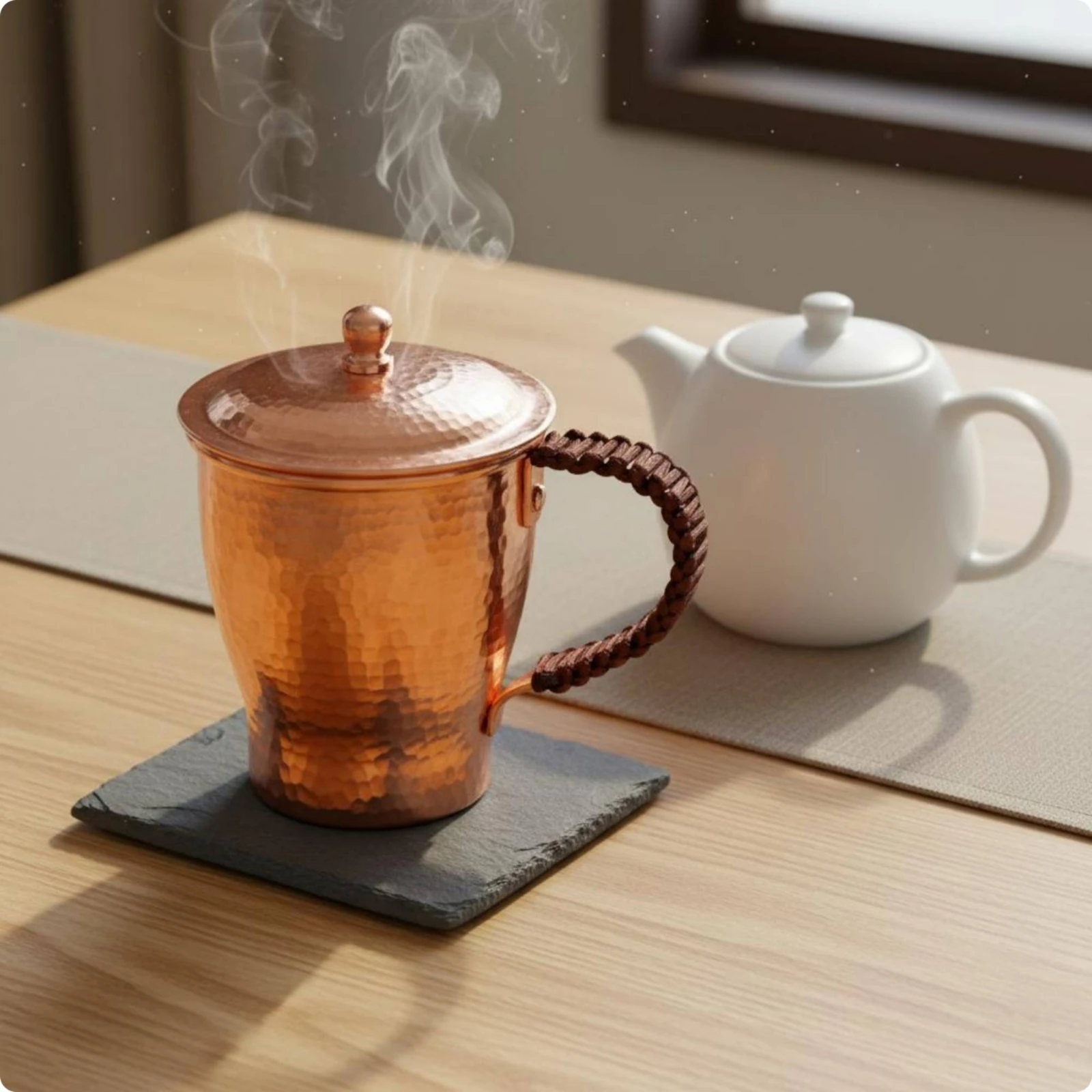 2 Pieces Handmade Copper Tea Cup Thickened Handmade Copper Cup Moscow Mule Mug Gift Ready Lid Included for Gifts
2 Pieces Handmade Copper Tea Cup Thickened Handmade Copper Cup Moscow Mule Mug Gift Ready Lid Included for Gifts