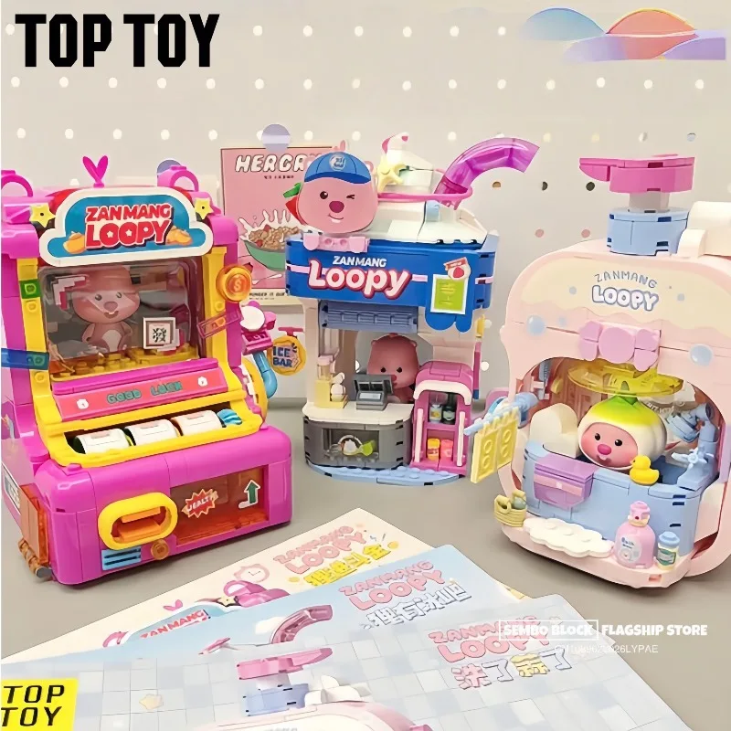 TOPTOY ZANMANG LOOPY Playful Series Assembled Building Blocks Toy Model Desktop Decoration Holiday Gift
TOPTOY ZANMANG LOOPY Playful Series Assembled Building Blocks Toy Model Desktop Decoration Holiday Gift