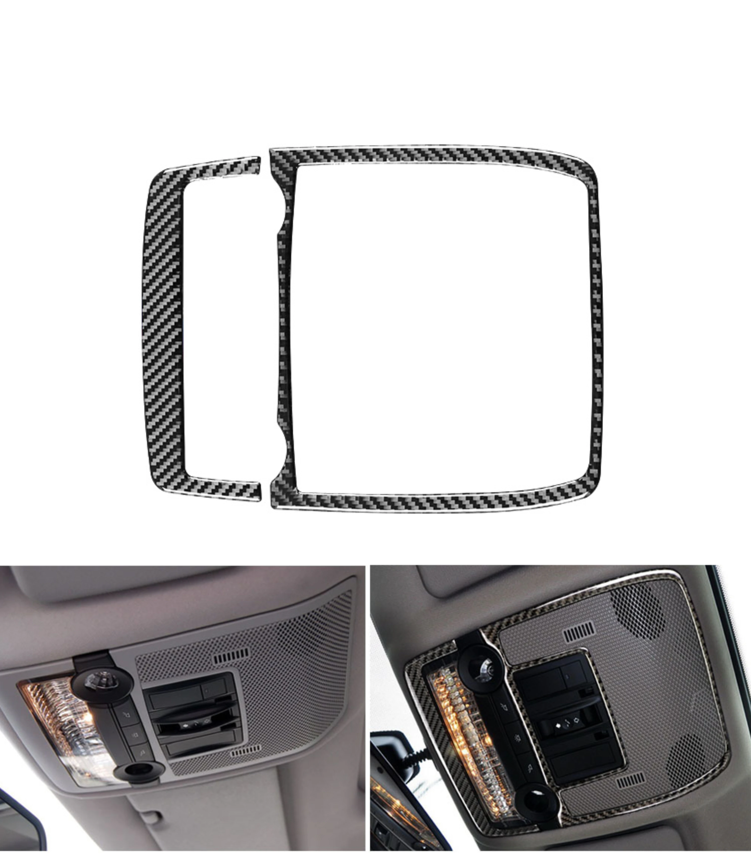 For BMW X5 E70 X6 E71 2007-2014 Car Front Reading Light Cover Trim Sticker Carbon Fiber Decal Decoration Interior Accessories
For BMW X5 E70 X6 E71 2007-2014 Car Front Reading Light Cover Trim Sticker Carbon Fiber Decal Decoration Interior Accessories