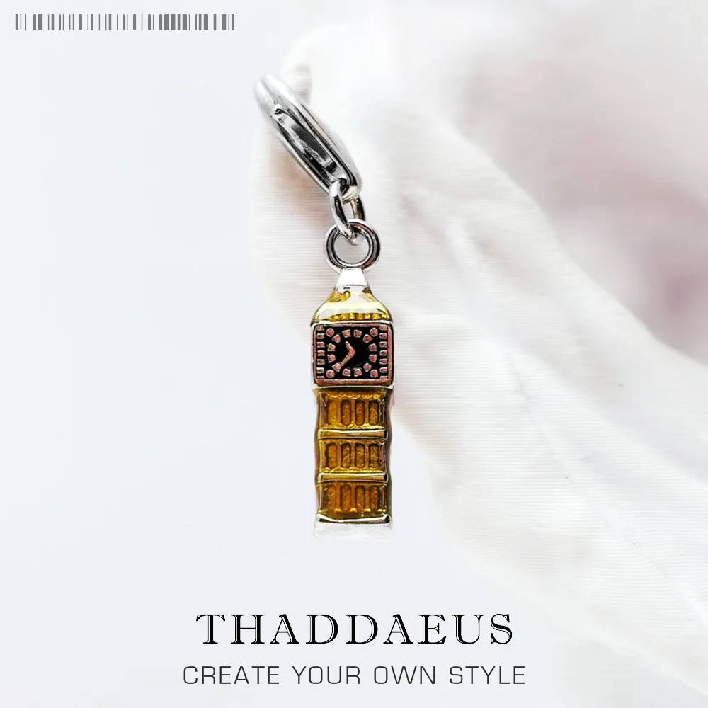 LONDON Биг Бен висячие подвески-подвески для женщин модные DIY стерлингового серебра 925 пробы ювелирные изделия
LONDON Биг Бен висячие подвески-подвески для женщин модные DIY стерлингового серебра 925 пробы ювелирные изделия