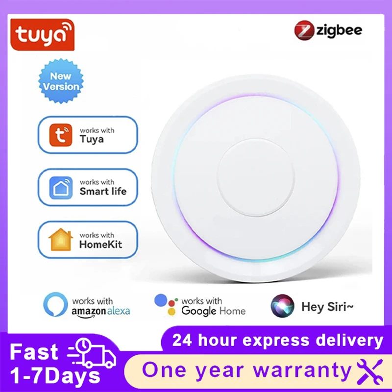 Tuya Homekit ZigBee Беспроводной/проводной шлюз-концентратор Мост Удаленные устройства связи Wi-Fi Хост центрального управления работает с приложением Smart Life
Tuya Homekit ZigBee Беспроводной/проводной шлюз-концентратор Мост Удаленные устройства связи Wi-Fi Хост центрального управления работает с приложением Smart Life