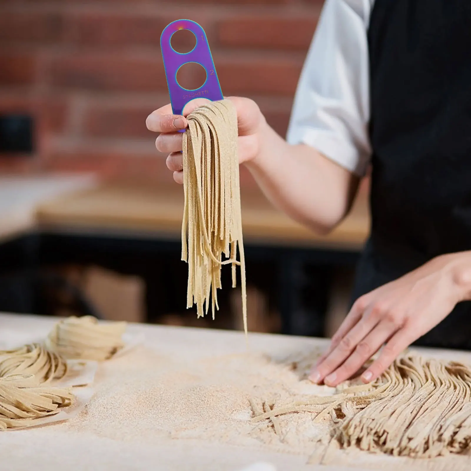 430 Stainless Steel Colorful Pasta Measurer Four Hole Spaghetti Portion Measuring Tool Kitchen Cooking Utensil
430 Stainless Steel Colorful Pasta Measurer Four Hole Spaghetti Portion Measuring Tool Kitchen Cooking Utensil