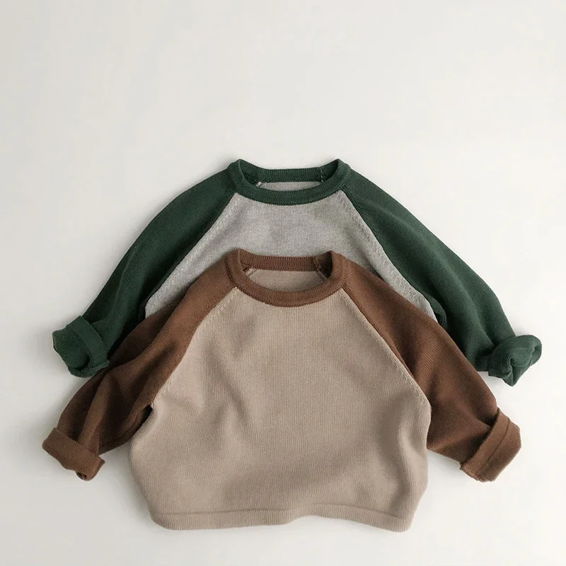 MILANCEL 1-6Y Spring and Autumn Children's Sweaters Boy Kintted Long Sleeve T-shirt Girl Retro Patchwork Pullover Kid's Clothing
MILANCEL 1-6Y Spring and Autumn Children's Sweaters Boy Kintted Long Sleeve T-shirt Girl Retro Patchwork Pullover Kid's Clothing