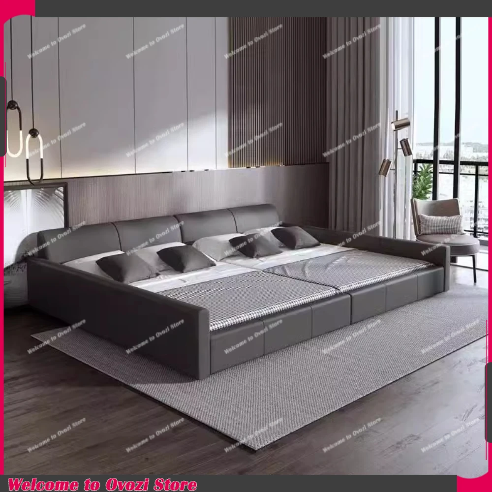 Modern Fancy Bed Frames Fence Minimalist European Twin Size Upholstery Bed Hotel Lounge Muebles Para Dormitorio Home Furniture
Modern Fancy Bed Frames Fence Minimalist European Twin Size Upholstery Bed Hotel Lounge Muebles Para Dormitorio Home Furniture