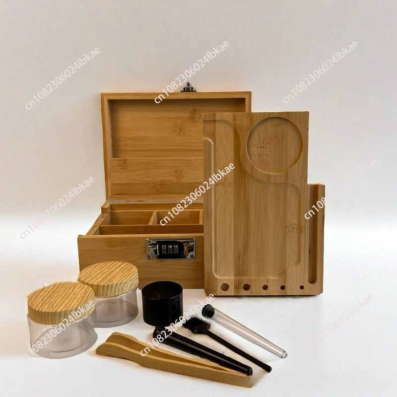 Wooden grinder storage box, with removable box, can also be used as herbal storage box 1 box does not contain accessories
Wooden grinder storage box, with removable box, can also be used as herbal storage box 1 box does not contain accessories