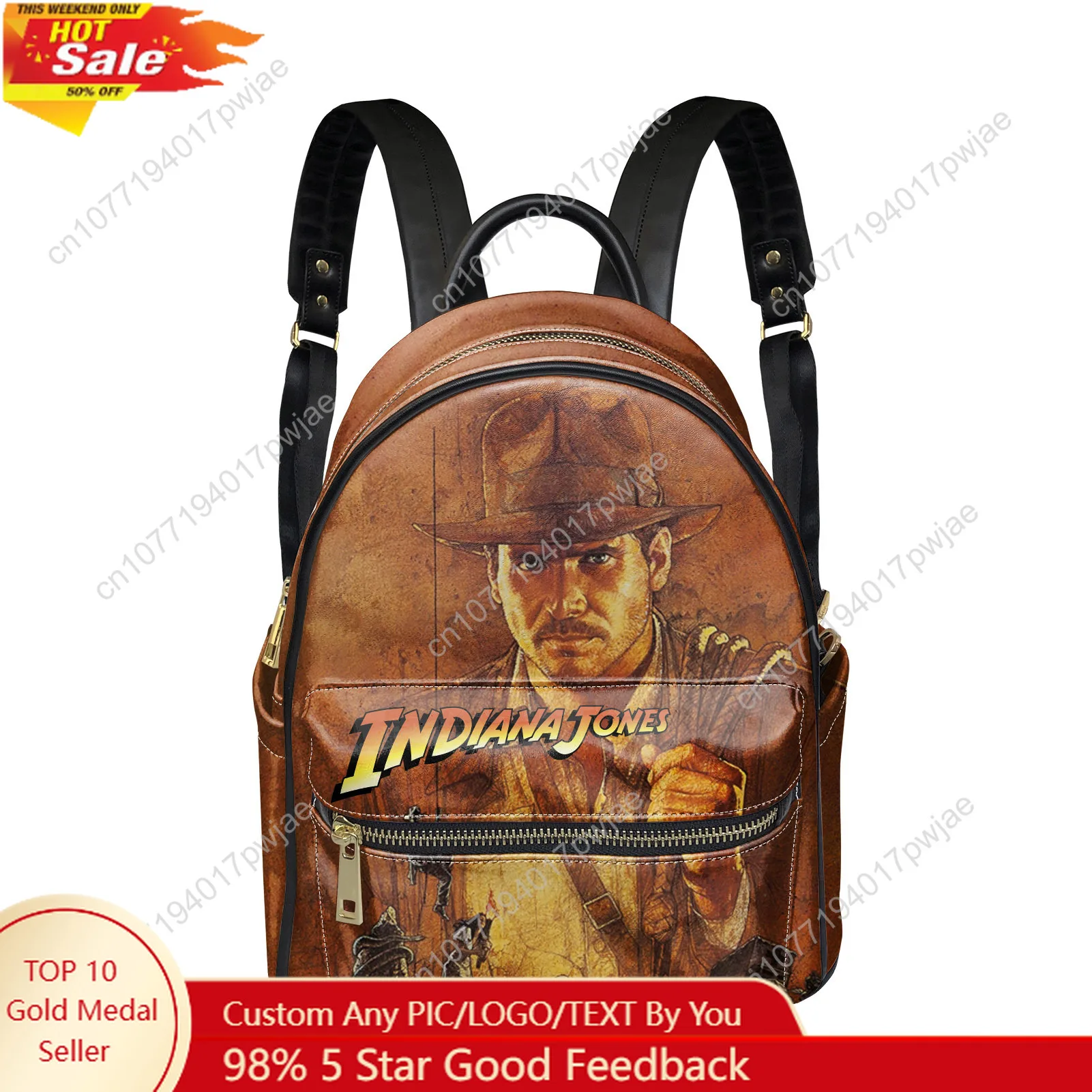 Indiana Jones Raiders of The Lost Ark Backpack Womens Men Double Shoulder Bag Business Travel Bookbag Rucksack Gift Daypack
Indiana Jones Raiders of The Lost Ark Backpack Womens Men Double Shoulder Bag Business Travel Bookbag Rucksack Gift Daypack