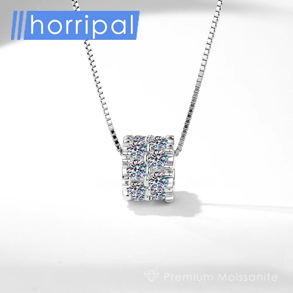 Moissanite Waterproof Pendant Necklace for Women D VVS1 Diamond with Certificate Sterling Silver Plated 18K White Gold Necklace
Moissanite Waterproof Pendant Necklace for Women D VVS1 Diamond with Certificate Sterling Silver Plated 18K White Gold Necklace
