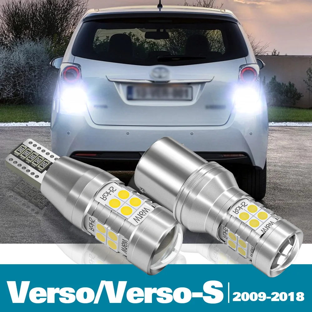 2pcs LED Reverse Light For Toyota Verso Verso-S Accessories 2009-2018 2010 2011 2012 2013 2014 2015 2016 2017 Back up Lamp
2pcs LED Reverse Light For Toyota Verso Verso-S Accessories 2009-2018 2010 2011 2012 2013 2014 2015 2016 2017 Back up Lamp