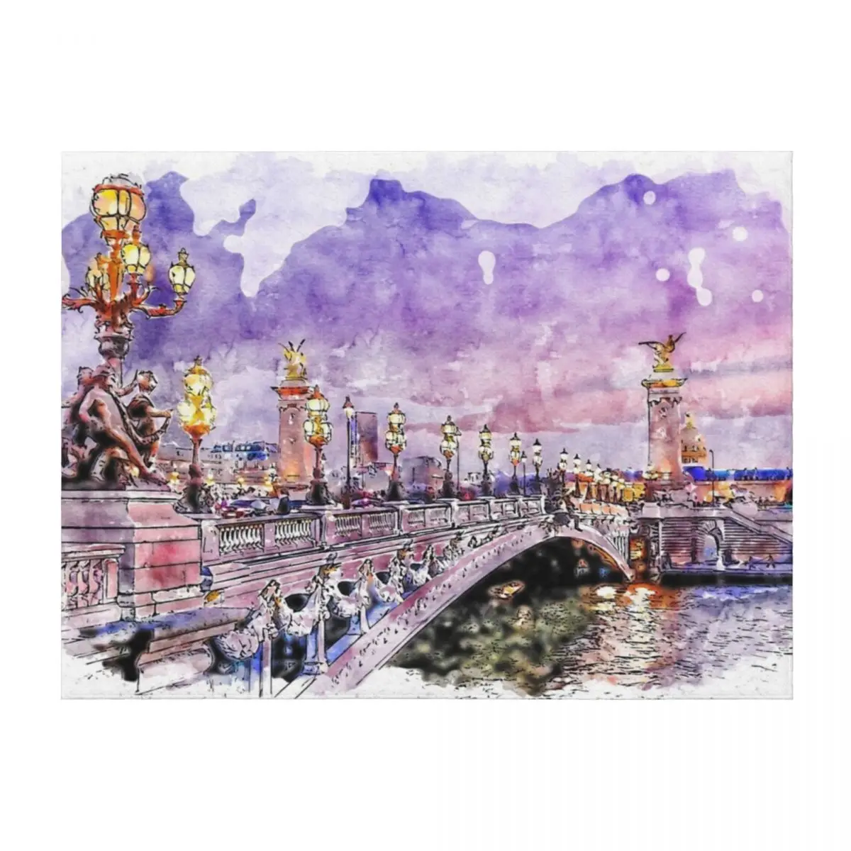 Paris Panorama Throw Blanket Luxury Brand warm for winter bed plaid Thermals For Travel Blankets
Paris Panorama Throw Blanket Luxury Brand warm for winter bed plaid Thermals For Travel Blankets