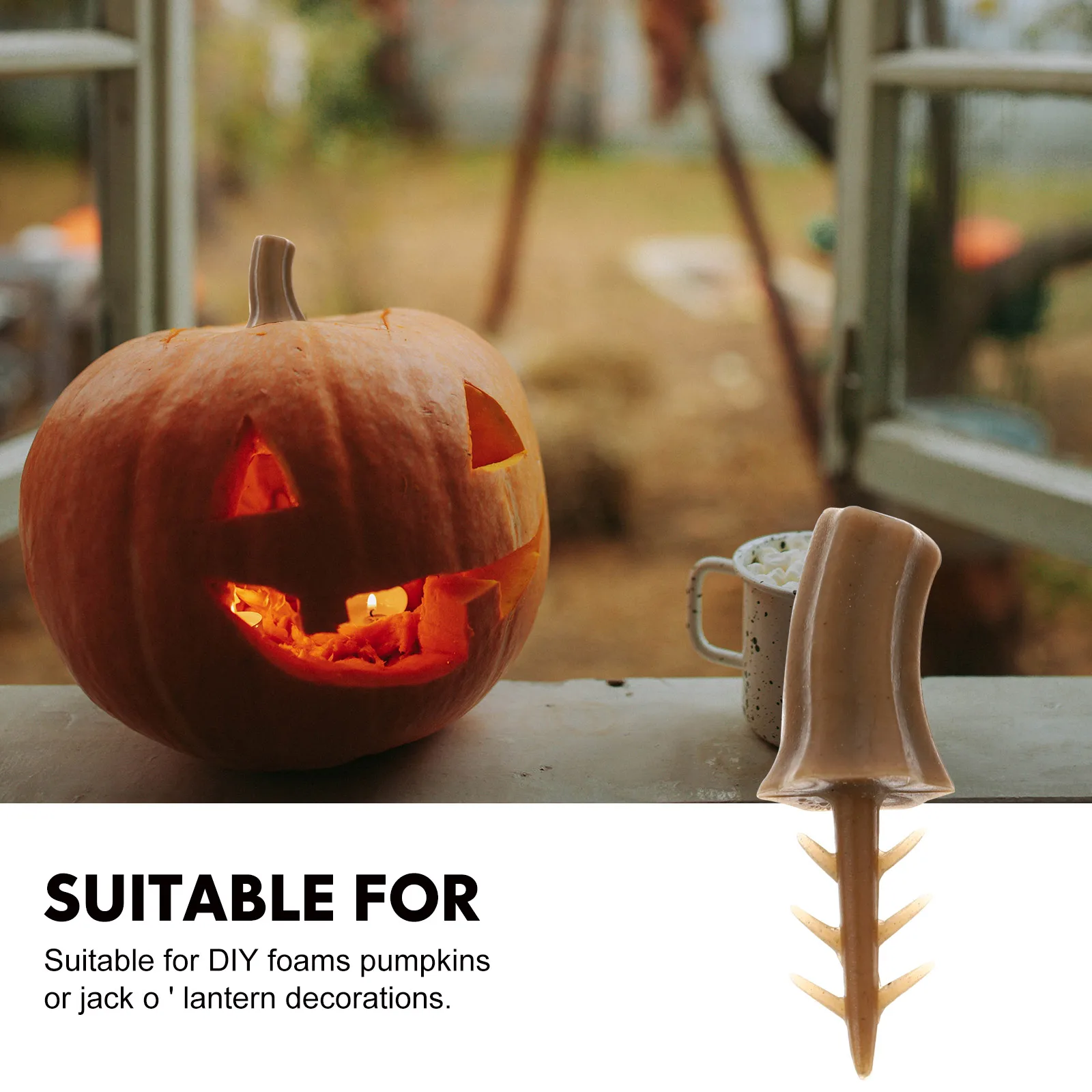 100 Pcs Outdoor Pumpkin Decor Decoration Accessories Decorations DIY Handle Fall Halloween Pumpkins Plastic Stalk
100 Pcs Outdoor Pumpkin Decor Decoration Accessories Decorations DIY Handle Fall Halloween Pumpkins Plastic Stalk