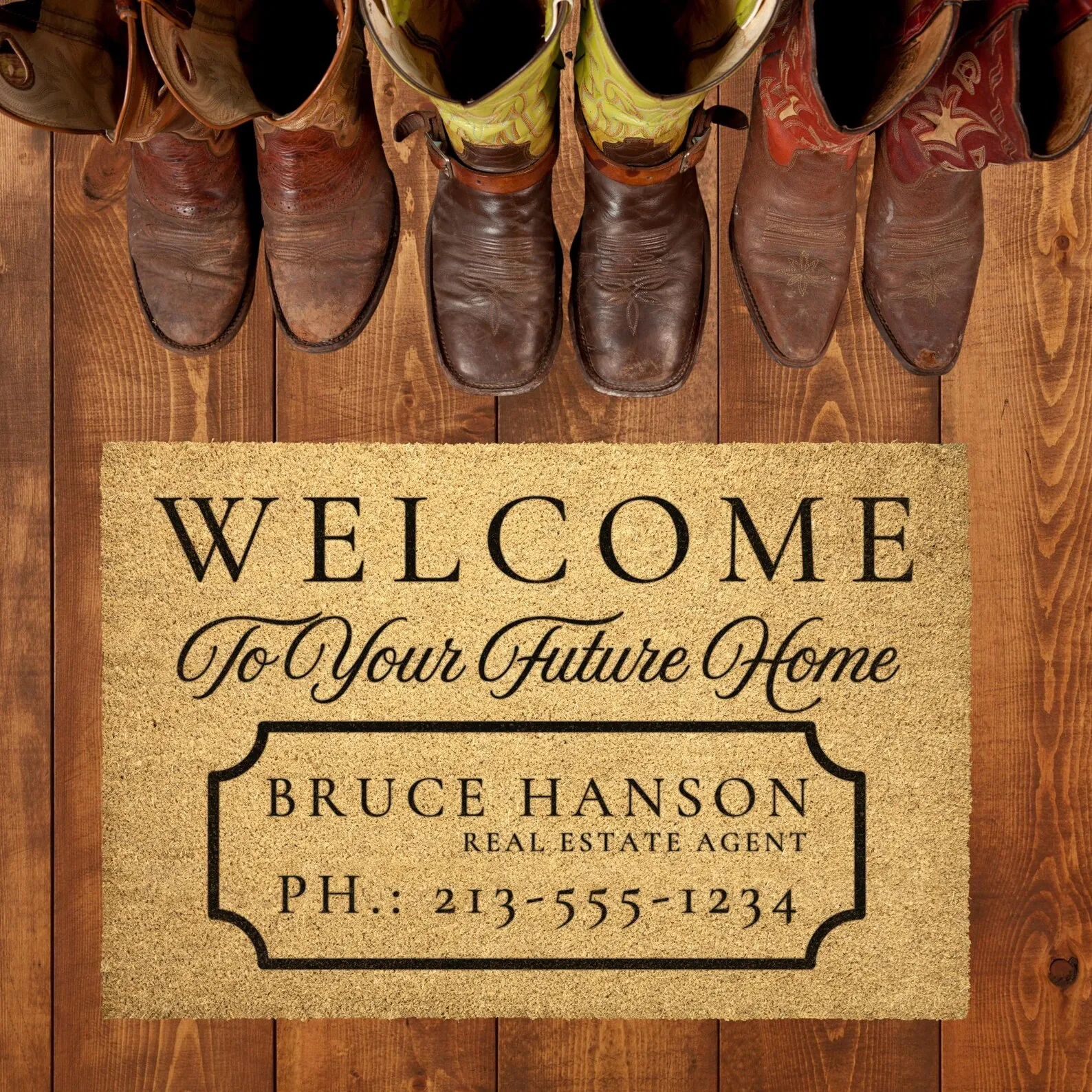 Persoanlized Welcome Doormat Name Location Phone Number Custom Home Company Mat Anti-slip Trendy Coir Design eEntrance Doormat
Persoanlized Welcome Doormat Name Location Phone Number Custom Home Company Mat Anti-slip Trendy Coir Design eEntrance Doormat
