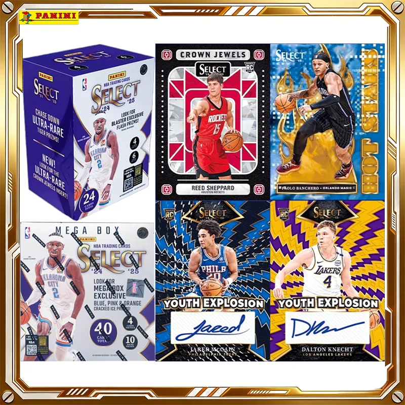 2024-25 Panini Select NBA Basketball Card Mystery Box Genuine Trading Cards Game Toys Holiday Birthday Gifts for Boys Girls
2024-25 Panini Select NBA Basketball Card Mystery Box Genuine Trading Cards Game Toys Holiday Birthday Gifts for Boys Girls