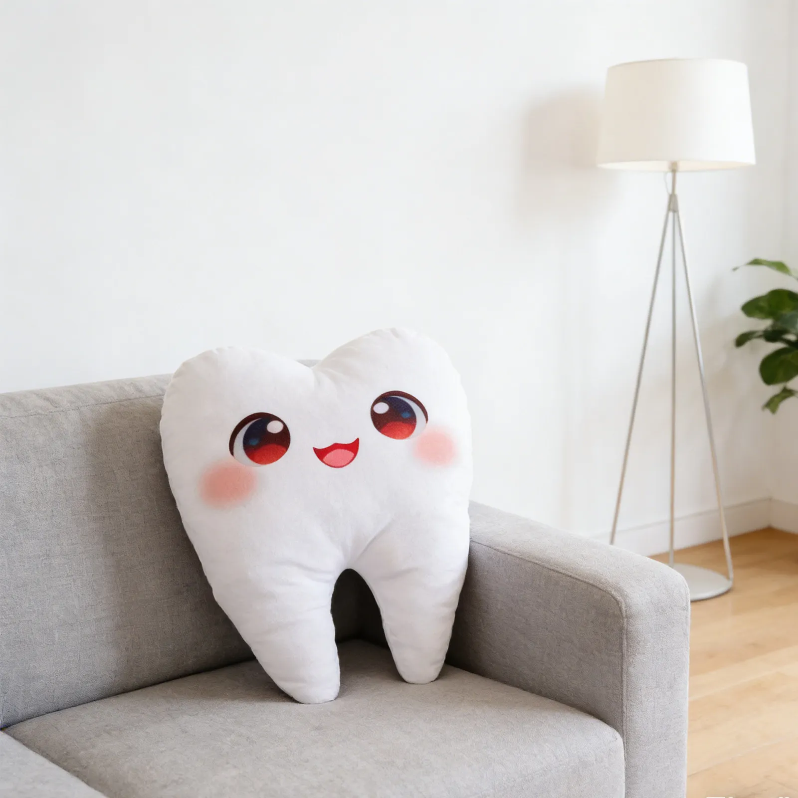 Tooth Fairy Pillow Cartoon Tooth Shape Smile Face Design Soft Huggable Keepsake for Kids Lost Teeth Dental Office Bedroom Decor
Tooth Fairy Pillow Cartoon Tooth Shape Smile Face Design Soft Huggable Keepsake for Kids Lost Teeth Dental Office Bedroom Decor