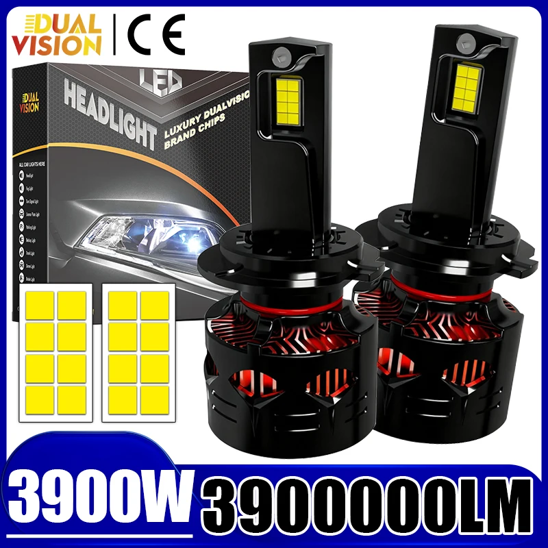 Dualvision K5C H4 H7 LED Car Headlights Canbus H8 H9 H11 H1 9005 HB3 9006 HB4 9012 HIR2 Hi/Lo Beam 3900W 3900000LM CSP Fog Lamps
Dualvision K5C H4 H7 LED Car Headlights Canbus H8 H9 H11 H1 9005 HB3 9006 HB4 9012 HIR2 Hi/Lo Beam 3900W 3900000LM CSP Fog Lamps