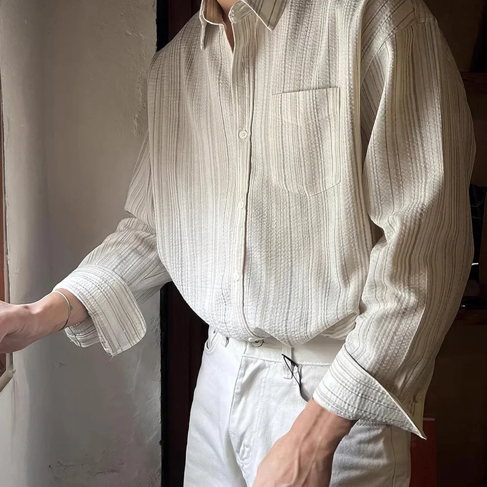 All Season Casual Shirts For Men Drape Shirt Button Up Top 2XL Long Sleeves Casual Brand New Condition Daily Wear M-3XL Sizes
All Season Casual Shirts For Men Drape Shirt Button Up Top 2XL Long Sleeves Casual Brand New Condition Daily Wear M-3XL Sizes