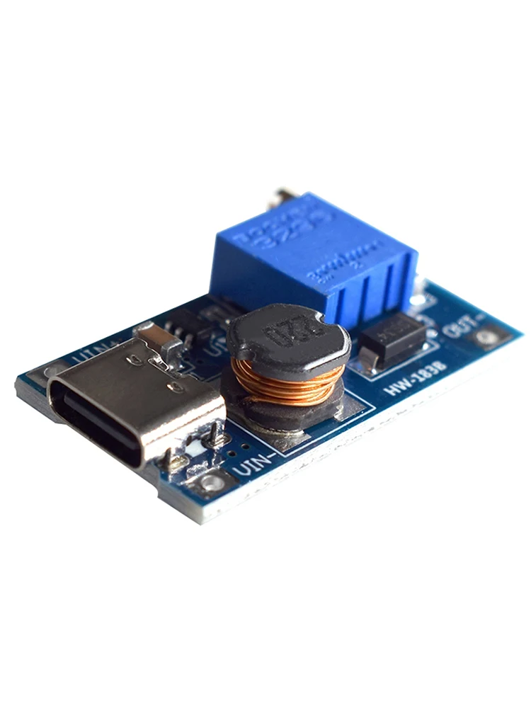 1PCS MT3608 DC-DC Step Up Converter Booster Power Supply Module Boost Step-up Board MAX output 28V 2A SX1308
1PCS MT3608 DC-DC Step Up Converter Booster Power Supply Module Boost Step-up Board MAX output 28V 2A SX1308