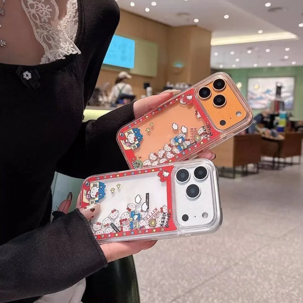 Animation Peripheral Acrylic Hello Kitty Quicksand Mobile Phone Case for Iphone 17 16 15 14 Pro Max 17 Pro Protective Case Gift
Animation Peripheral Acrylic Hello Kitty Quicksand Mobile Phone Case for Iphone 17 16 15 14 Pro Max 17 Pro Protective Case Gift