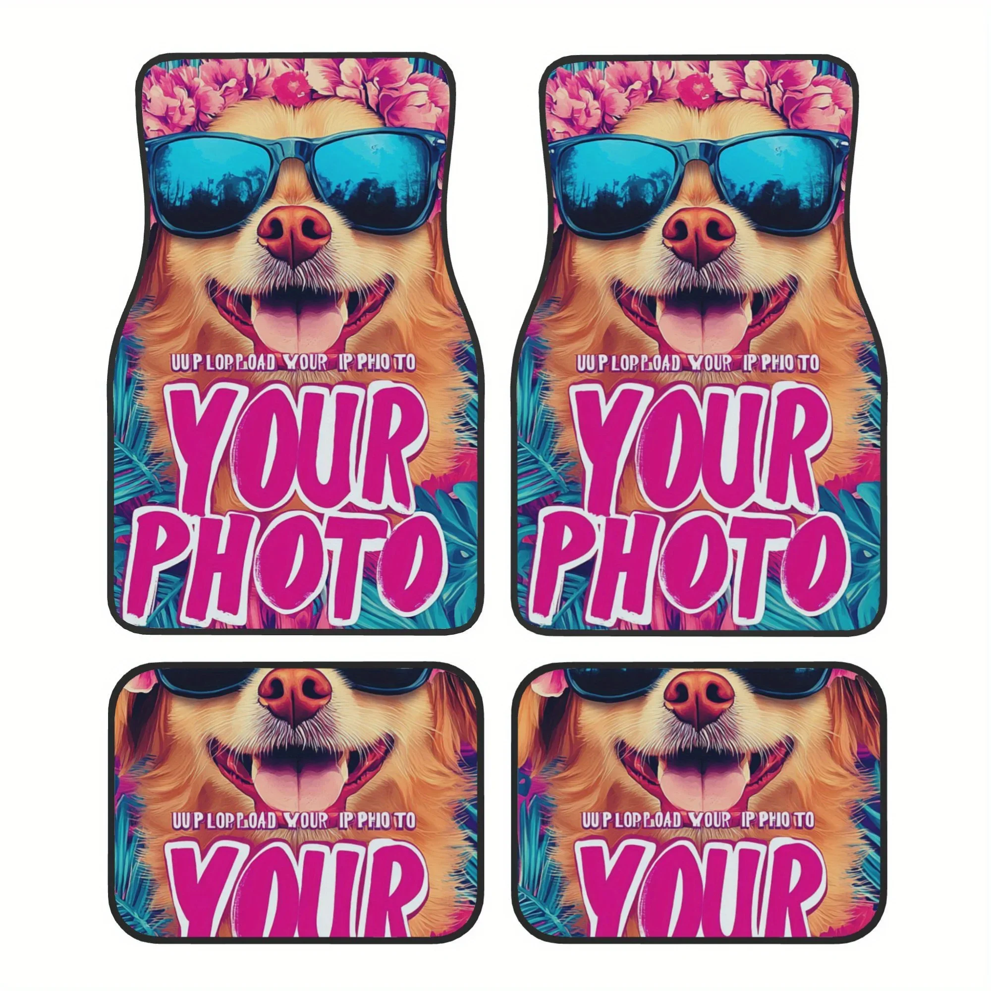 Custom Car Floor Mats - Personalized 4pcs set with images,non-slip polyester carpet, waterproof and wear-resistant,Ideal gift
Custom Car Floor Mats - Personalized 4pcs set with images,non-slip polyester carpet, waterproof and wear-resistant,Ideal gift