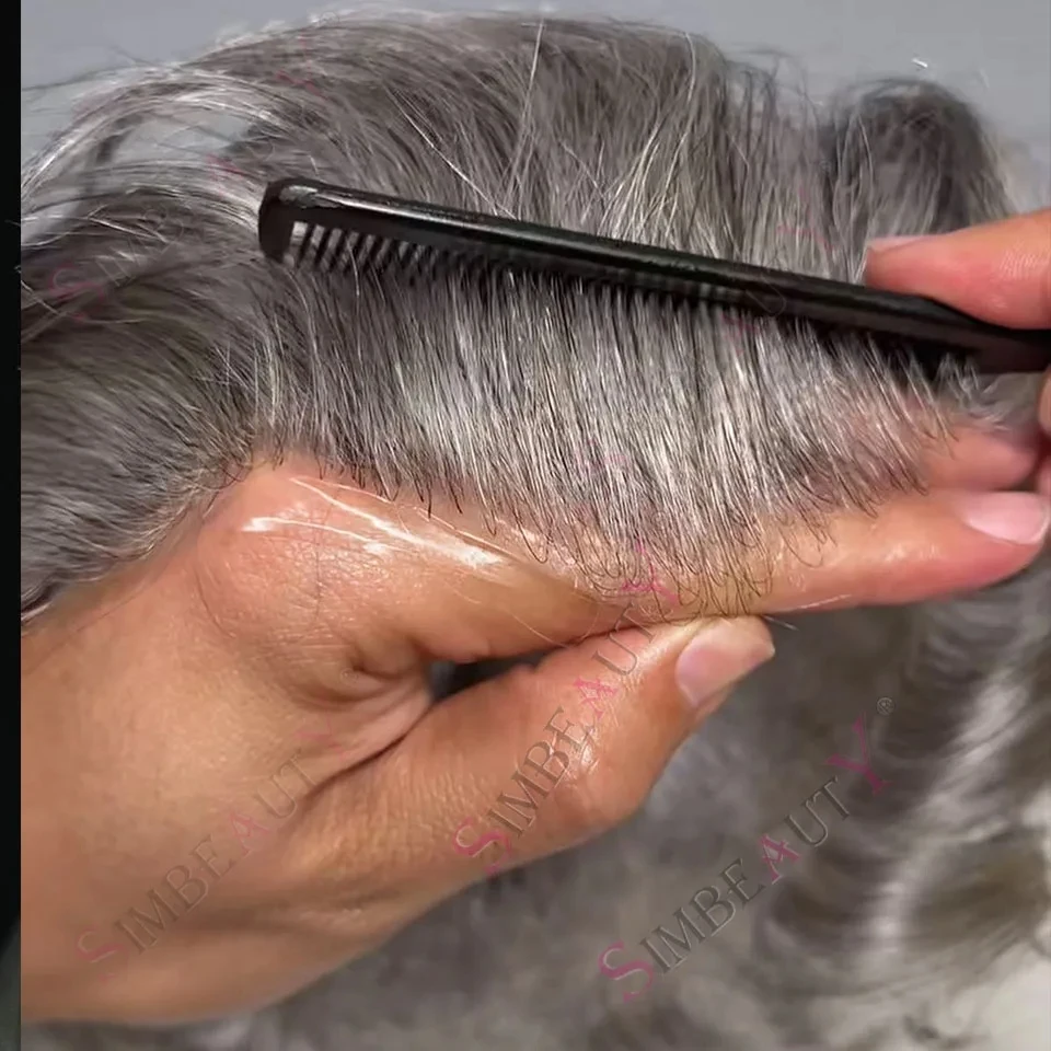 Легкая, плотность 80%, необнаружимая, супертонкая кожа, 0,02 мм, 1B65 # 610, серый, коричневый, старик, парик из человеческих волос, мужская капиллярная пробка
Легкая, плотность 80%, необнаружимая, супертонкая кожа, 0,02 мм, 1B65 # 610, серый, коричневый, старик, парик из человеческих волос, мужская капиллярная пробка