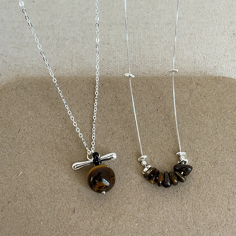 Tiger Eye Stone Pendant Layered Necklace Minimalist Beaded Chain Dainty Boho Jewelry For Women Gifts
Tiger Eye Stone Pendant Layered Necklace Minimalist Beaded Chain Dainty Boho Jewelry For Women Gifts