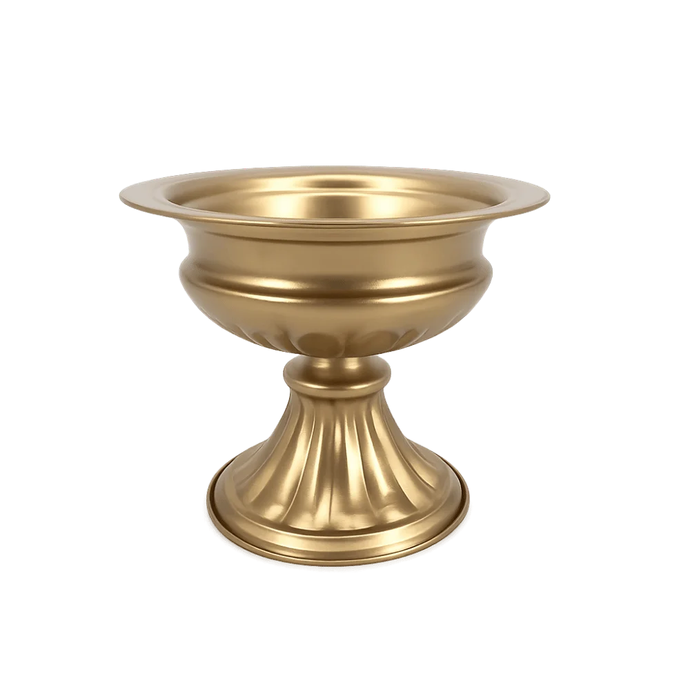 Centrepieces Retro Flower Vase Metal High-footed Urn-shaped Vase Elegant Luxury Flower Pots Wedding Decoration
Centrepieces Retro Flower Vase Metal High-footed Urn-shaped Vase Elegant Luxury Flower Pots Wedding Decoration