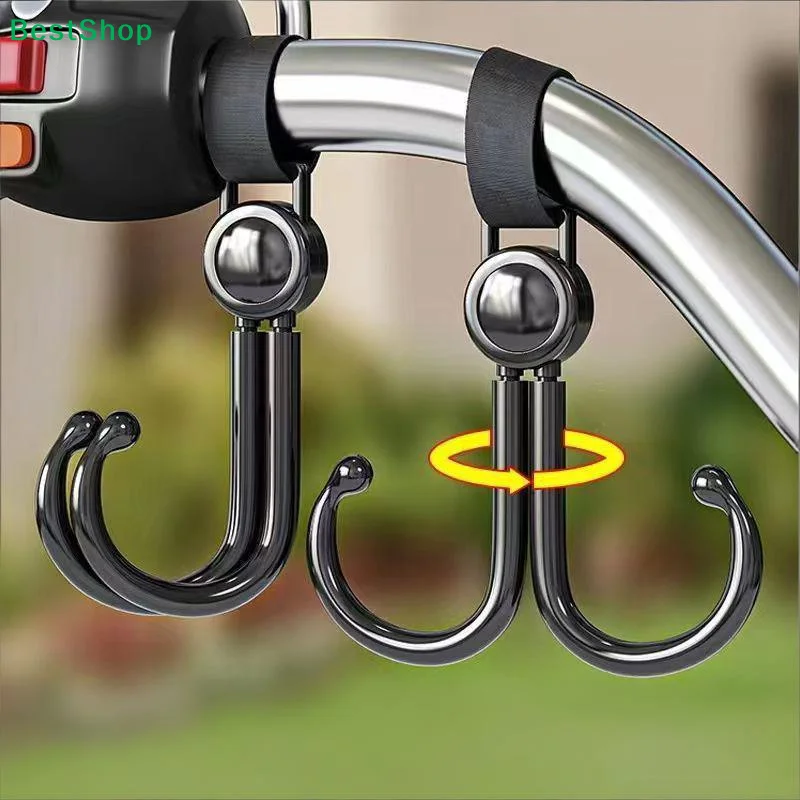 ☽Double Hook Baby Stroller Hanger 360-degree Rotation Adjustment Cart Hook And Loop Fastener Stroller Accessories
☽Double Hook Baby Stroller Hanger 360-degree Rotation Adjustment Cart Hook And Loop Fastener Stroller Accessories