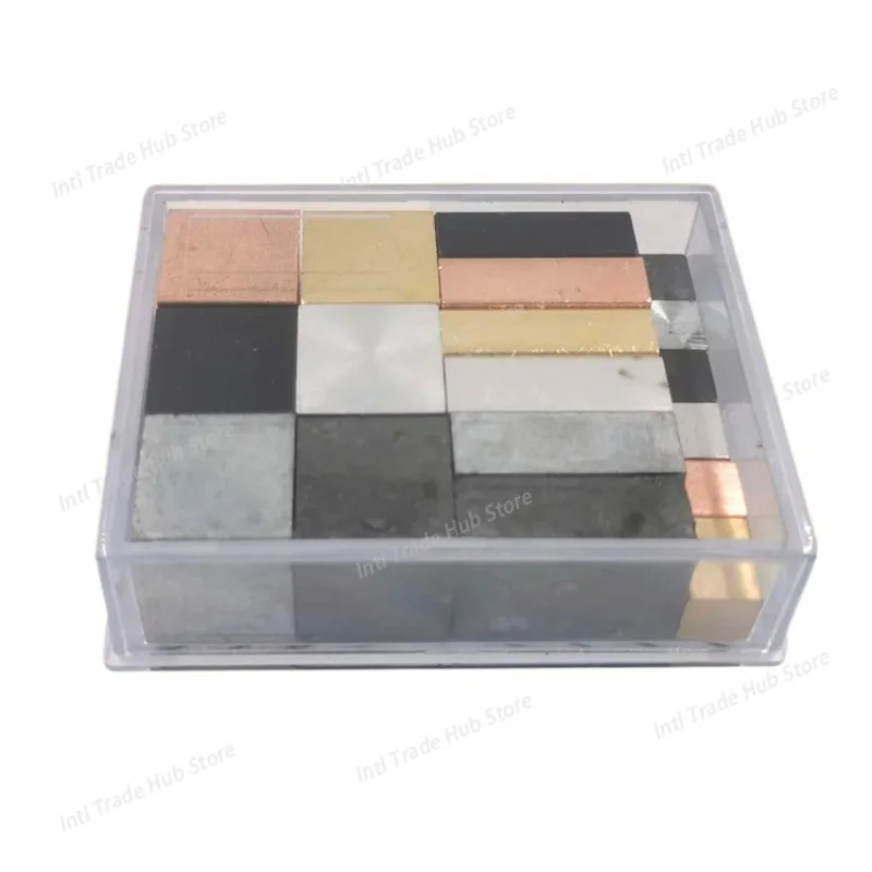 Cube Cuboid Group Aluminum Iron Copper Same Volume Different Quality Physics Experiment Teaching Apparatus
Cube Cuboid Group Aluminum Iron Copper Same Volume Different Quality Physics Experiment Teaching Apparatus