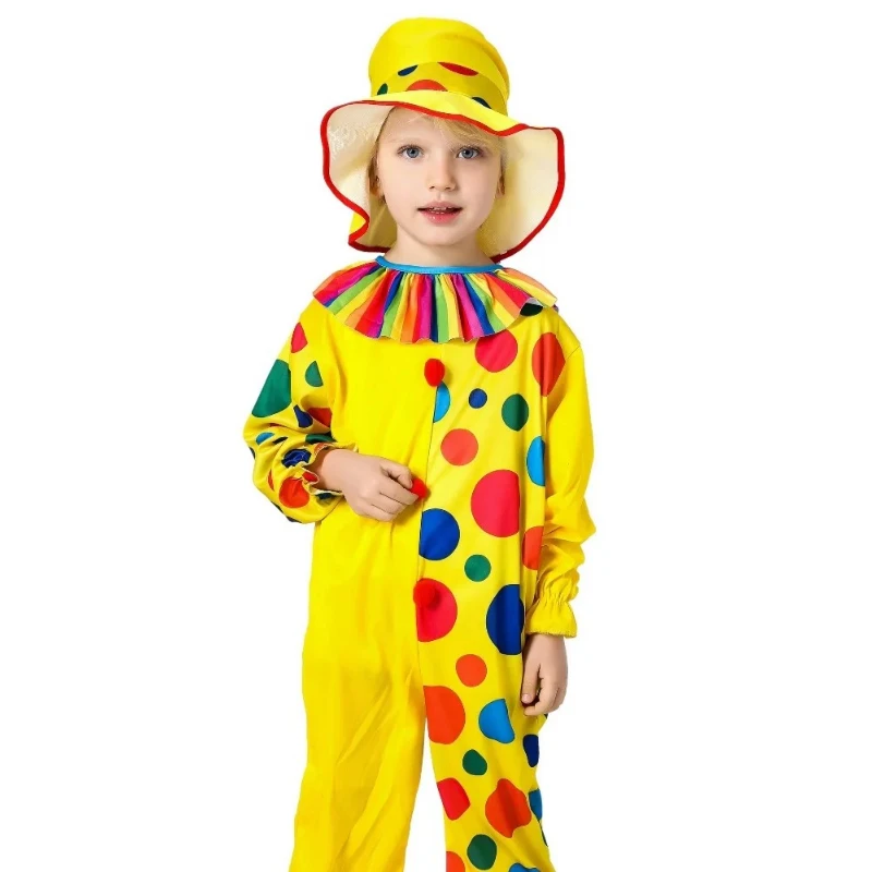 Halloween Clown Costume Performance Makeup Ball Dressed Up Cosplay Props
Halloween Clown Costume Performance Makeup Ball Dressed Up Cosplay Props