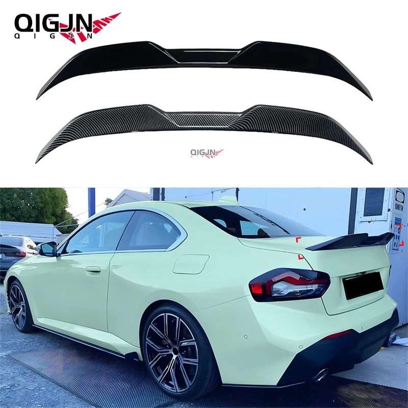 Задний спойлер автомобиля, крыло багажника, крыло для BMW 2 серии G87 M2 G42 220i 220d 230i M240i, 2-дверный купе 2022-2025
Задний спойлер автомобиля, крыло багажника, крыло для BMW 2 серии G87 M2 G42 220i 220d 230i M240i, 2-дверный купе 2022-2025