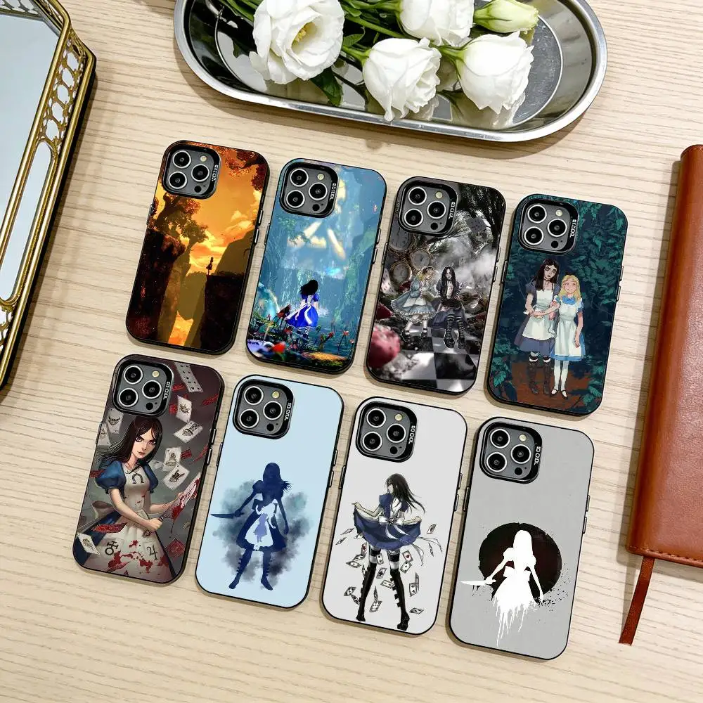 Чехол для телефона J-Jogo A-Alice M-Madness Returns для iPhone 17, 16, 15, 14, 13, 12, 11 Plus, Pro Max, черный, цвет «конфетный серебро»
Чехол для телефона J-Jogo A-Alice M-Madness Returns для iPhone 17, 16, 15, 14, 13, 12, 11 Plus, Pro Max, черный, цвет «конфетный серебро»