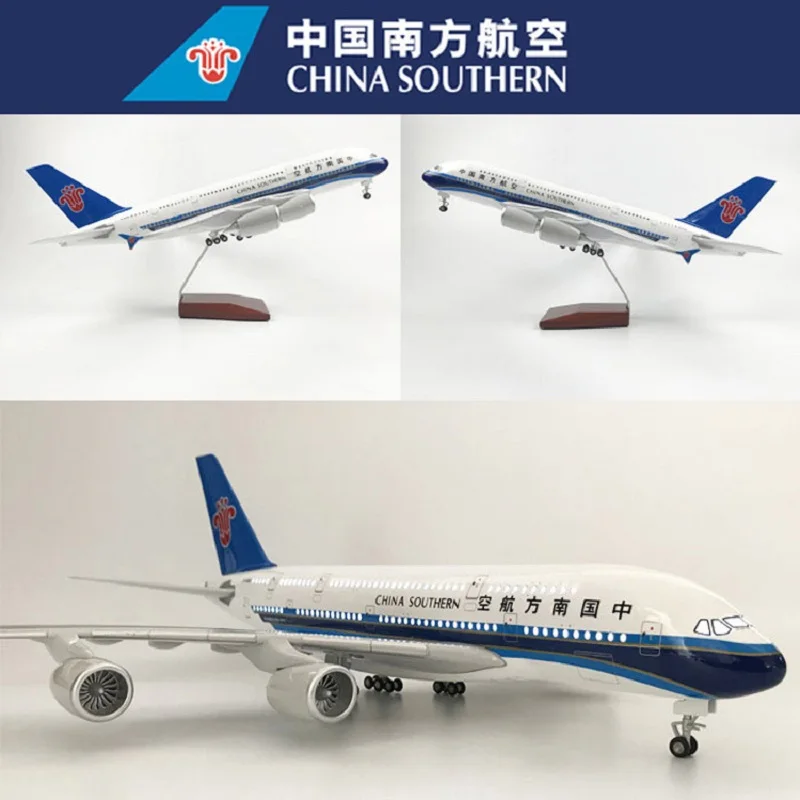 1/160 Scale China Southern A380 Model Plane Diecast Resin Airplane Model kit with Display Stand for Aviation Gift or Collection
1/160 Scale China Southern A380 Model Plane Diecast Resin Airplane Model kit with Display Stand for Aviation Gift or Collection