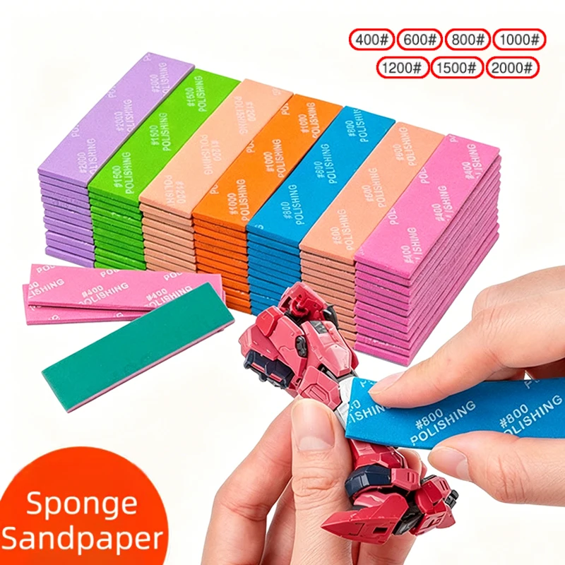 9Pcs Washable Sponge Sandpape,Dry/Wet Dual-Use Polishing Sanding Blocks,For Assembling Model Build Tools Hobby DIY #400 To #2000
9Pcs Washable Sponge Sandpape,Dry/Wet Dual-Use Polishing Sanding Blocks,For Assembling Model Build Tools Hobby DIY #400 To #2000