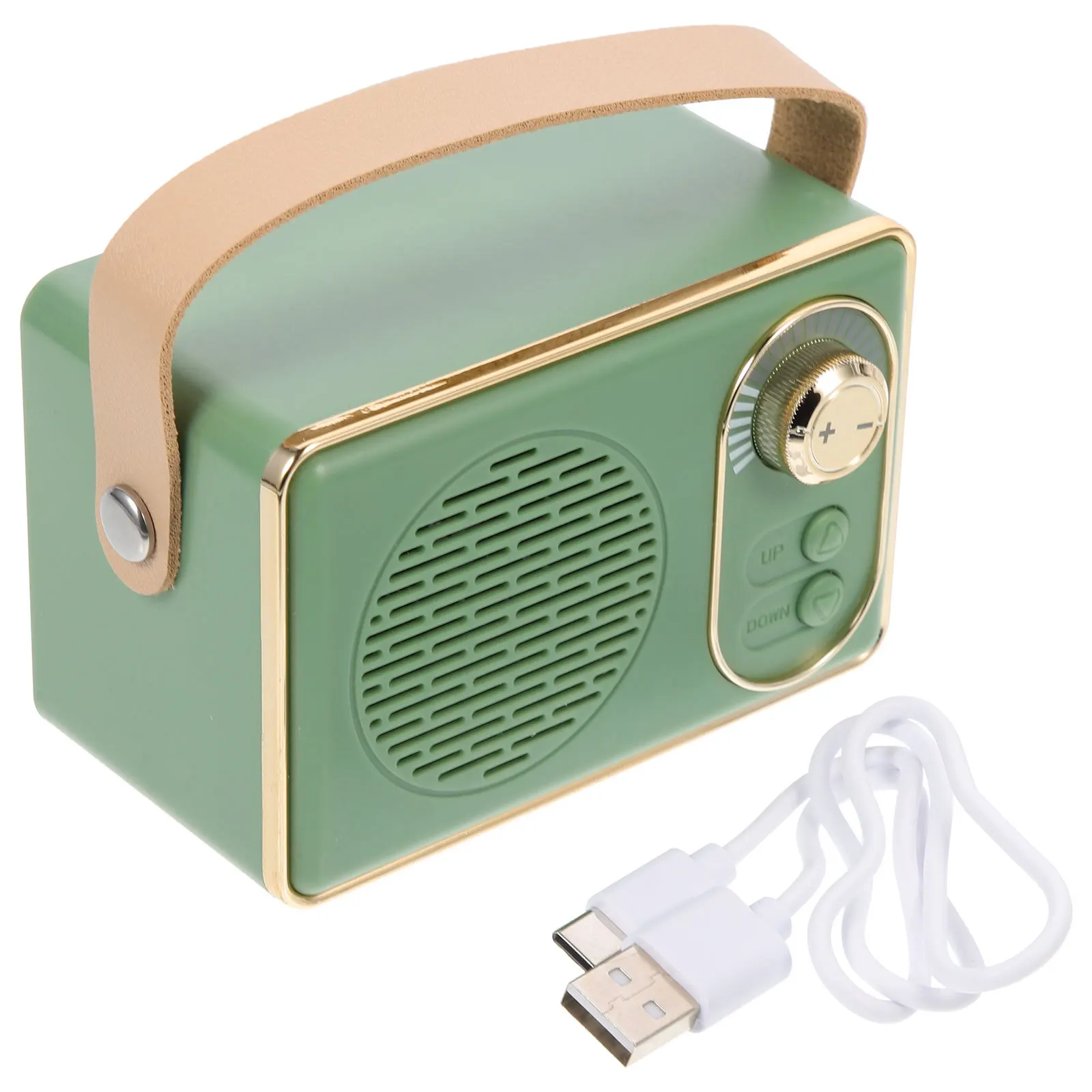 Mini Wireless Speaker Portable Retro 5.0 Compact Music Player For Phone Tablet Usb Aux Bass Sound Desktop Party
Mini Wireless Speaker Portable Retro 5.0 Compact Music Player For Phone Tablet Usb Aux Bass Sound Desktop Party