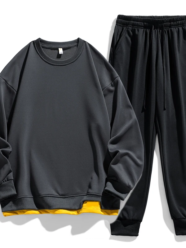 Комплект повседневной спортивной одежды для мужчин: свитшот и спортивные брюки (весна-осень), новая модель 2025 года, размер M
Комплект повседневной спортивной одежды для мужчин: свитшот и спортивные брюки (весна-осень), новая модель 2025 года, размер M