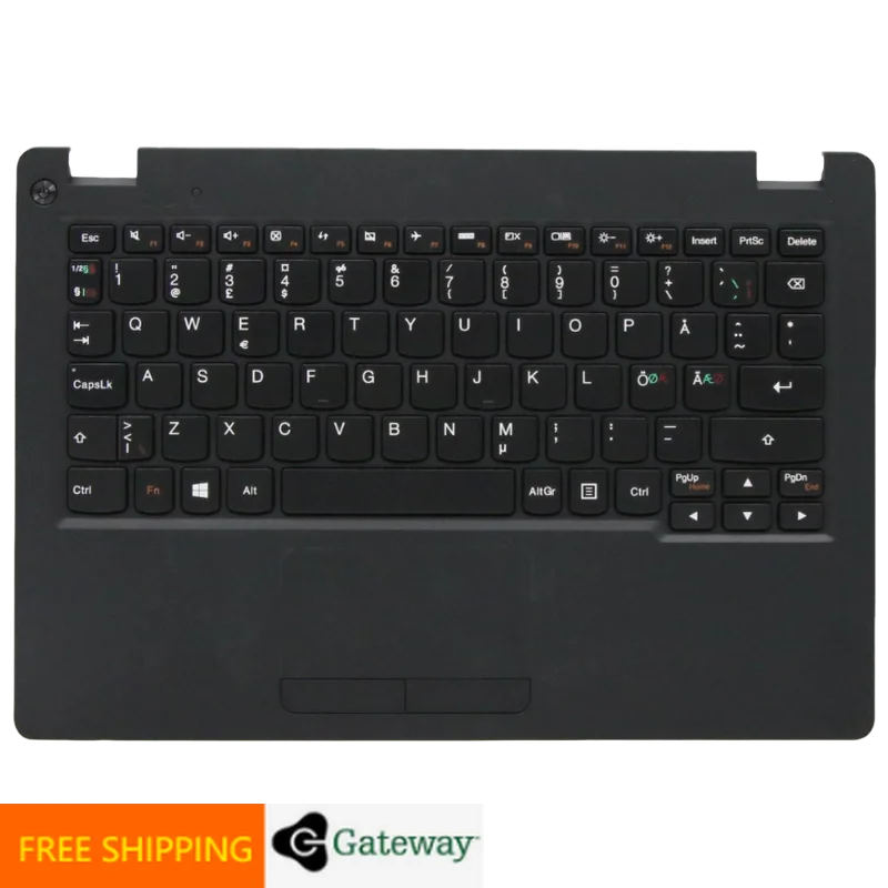 NDC Nordic Black Keyboard Upper Case Palmrest Shell Cover For Lenovo Ideapad 100s 11 11IBY 5CB0K48379
NDC Nordic Black Keyboard Upper Case Palmrest Shell Cover For Lenovo Ideapad 100s 11 11IBY 5CB0K48379
