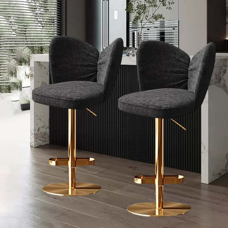 Beauty Trendy Bar Chair Luxury Nordic Aesthetic Comfortable Bar Chair Design Adjustable Taburetes De Bar Modern Furniture
Beauty Trendy Bar Chair Luxury Nordic Aesthetic Comfortable Bar Chair Design Adjustable Taburetes De Bar Modern Furniture