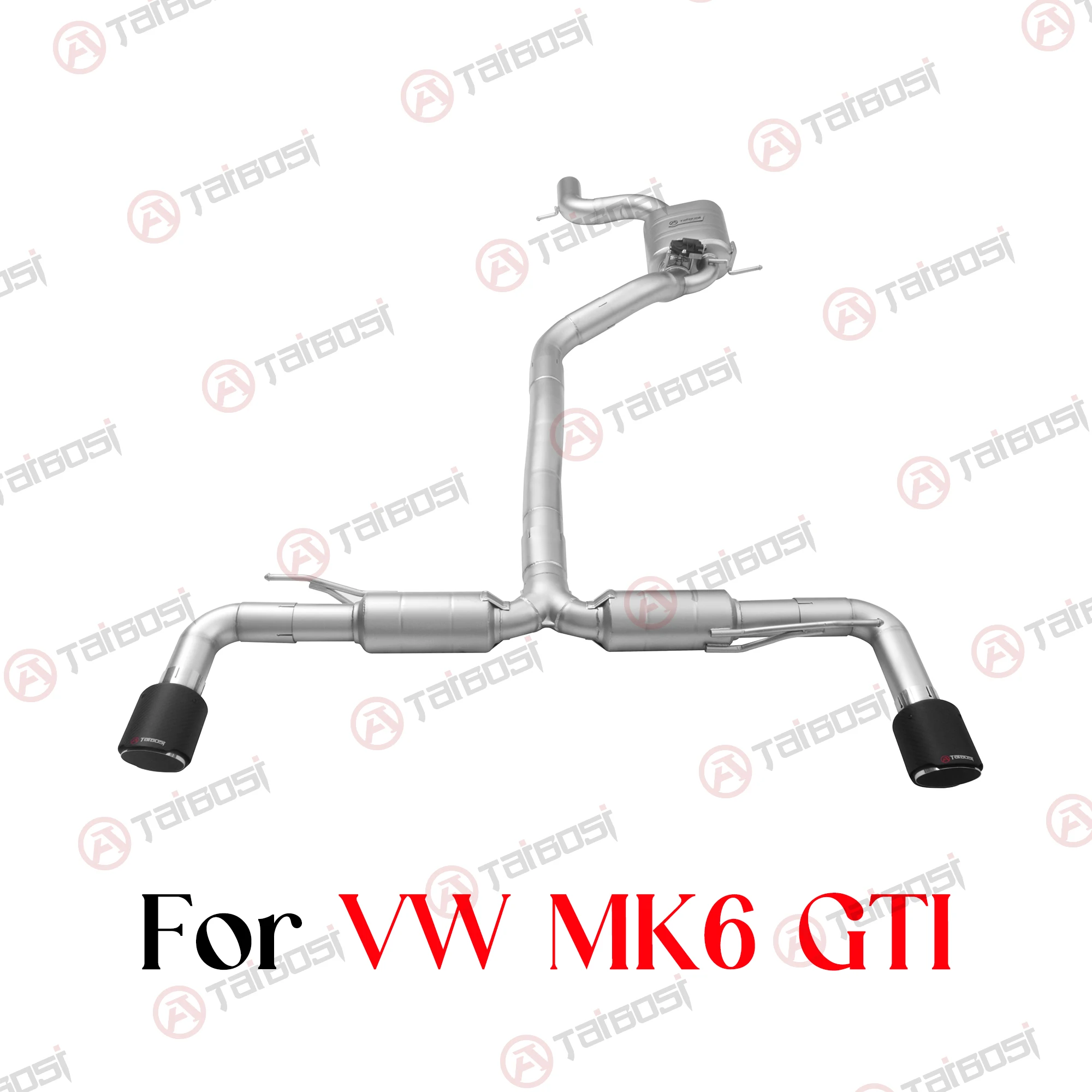 Taibosi для Volkswagen VW MK6 GTI 2.0T 2010-2016 автомобильная выхлопная система Catback, глушитель электрического клапана из титанового сплава
Taibosi для Volkswagen VW MK6 GTI 2.0T 2010-2016 автомобильная выхлопная система Catback, глушитель электрического клапана из титанового сплава