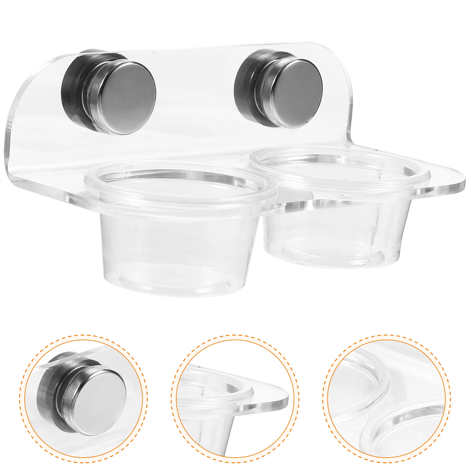 Reptile Magnetic Water Feeder Suction Cup Food Bowl for Plastic Dish Tortoise Snake
Reptile Magnetic Water Feeder Suction Cup Food Bowl for Plastic Dish Tortoise Snake
