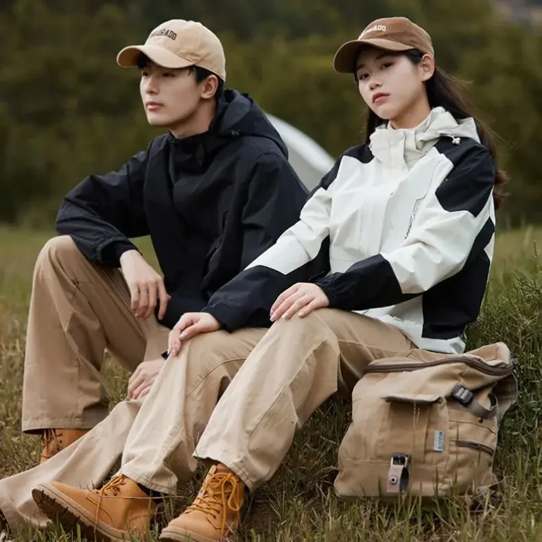 Spring and autumn outdoor windproof single-layer jacket men's and women's new water couple mountaineering suit casual jacket
Spring and autumn outdoor windproof single-layer jacket men's and women's new water couple mountaineering suit casual jacket