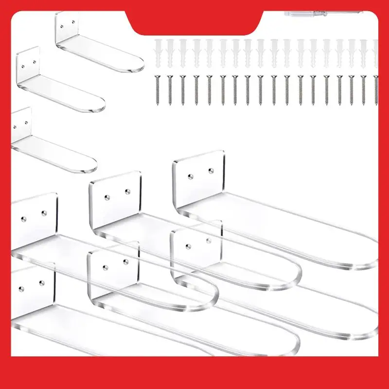 9 Pcs Clear Acrylic Floating Shelves For Wall Mount,Shoe Shelves Floating Sneaker Display Show Shelf
9 Pcs Clear Acrylic Floating Shelves For Wall Mount,Shoe Shelves Floating Sneaker Display Show Shelf