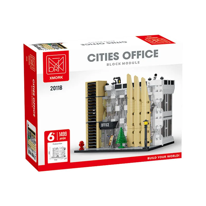 IN STOCK 20118 MOC Idea City Office Building Building Blocks Assembling Model DIY Children's Toys Christmas Gift Set
IN STOCK 20118 MOC Idea City Office Building Building Blocks Assembling Model DIY Children's Toys Christmas Gift Set