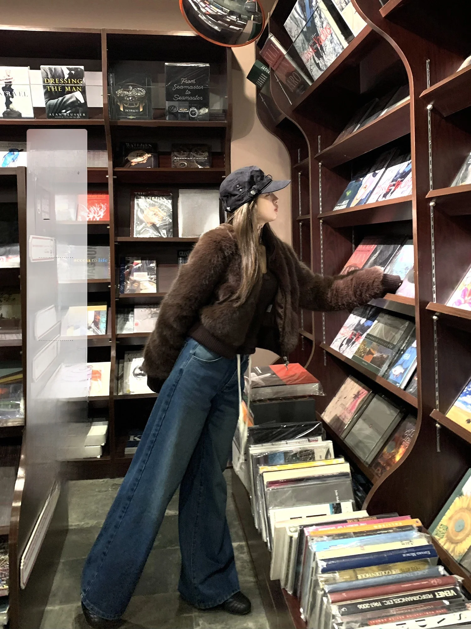 2toyoung Waed l Aged Wide Leg Denim Pants Dstring Straight Leg Jeans Women Winter High Waist Trousers Casual Sle
2toyoung Waed l Aged Wide Leg Denim Pants Dstring Straight Leg Jeans Women Winter High Waist Trousers Casual Sle